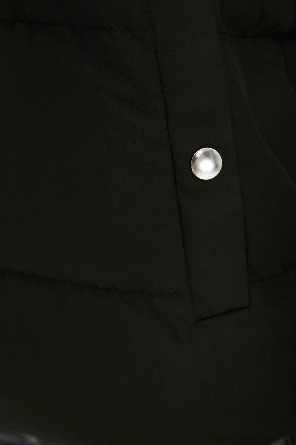 TRENDYOLMILLA Siyah Kapusonlu Su Itici Sisme Mont TWOAW21MO0022  фото 23