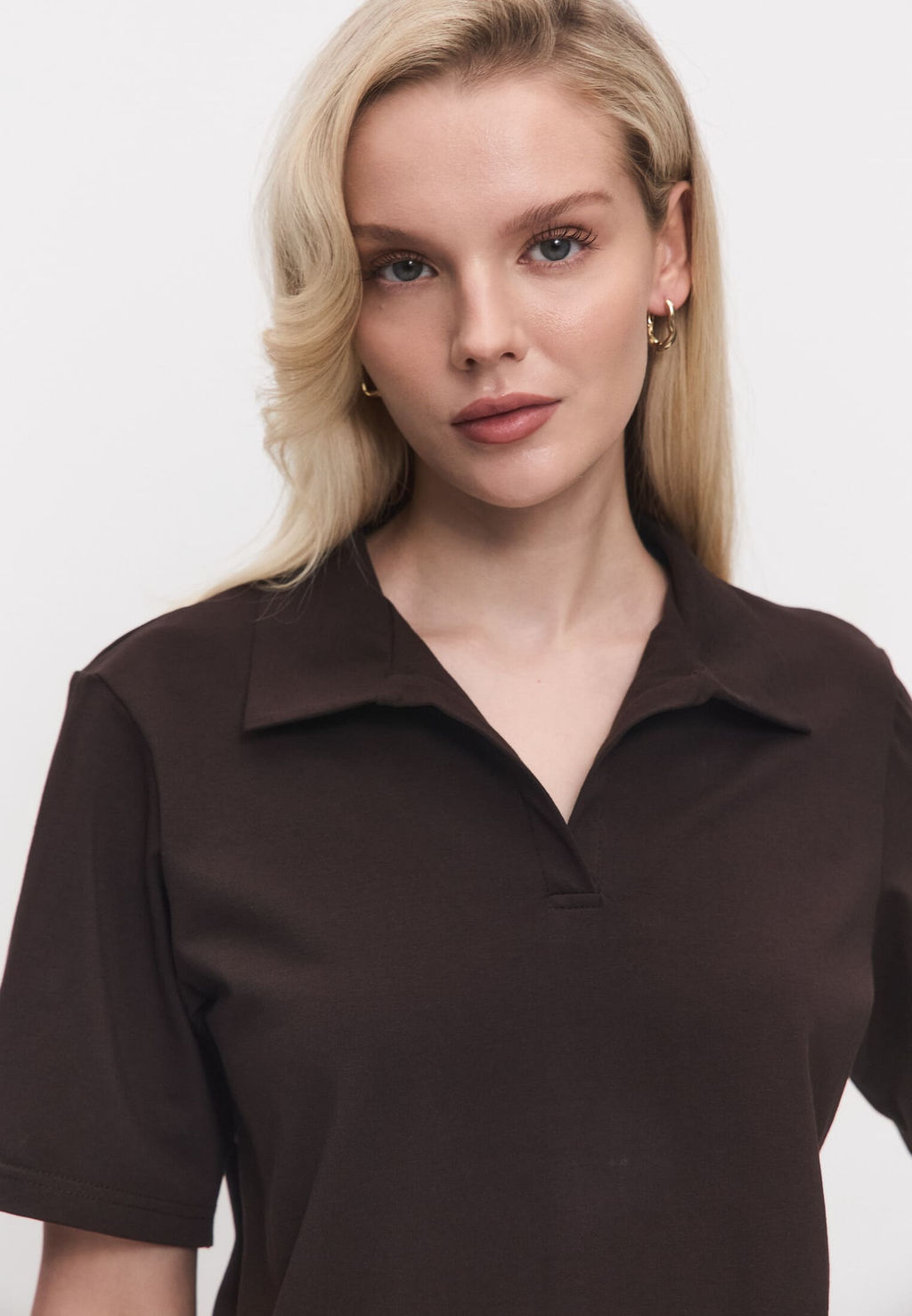 Футболка-поло женская 25234-492 мокко - Avese фото 118