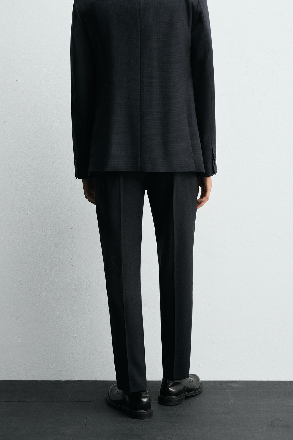HOUNDSTOOTH SUIT TROUSERS - Zara фото 3