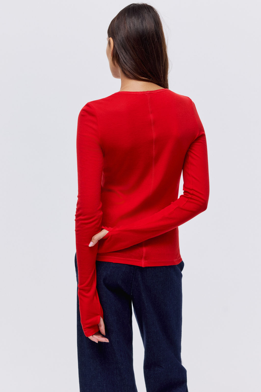 Top en algod?n pima - H&m фото 7