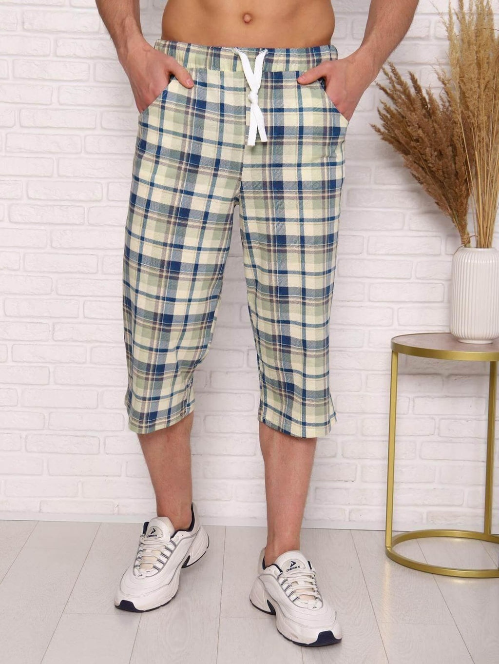 IV-CAPRIZ Шорох - бермуды зеленый  фото 5