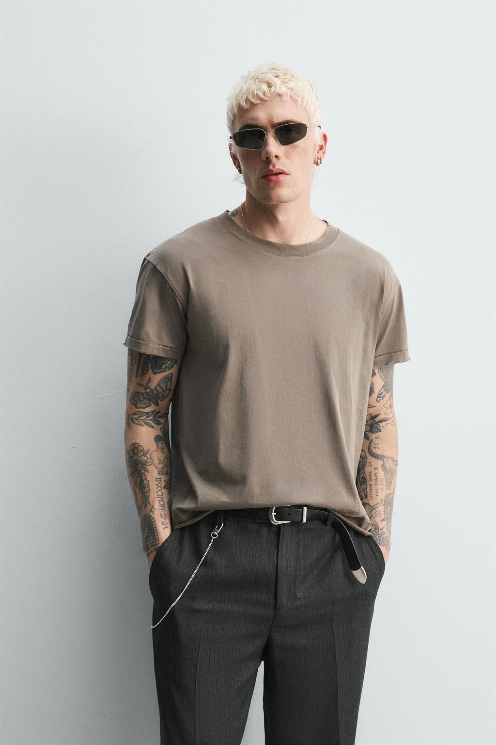 IRREGULAR FINISH T-SHIRT - Zara фото 2