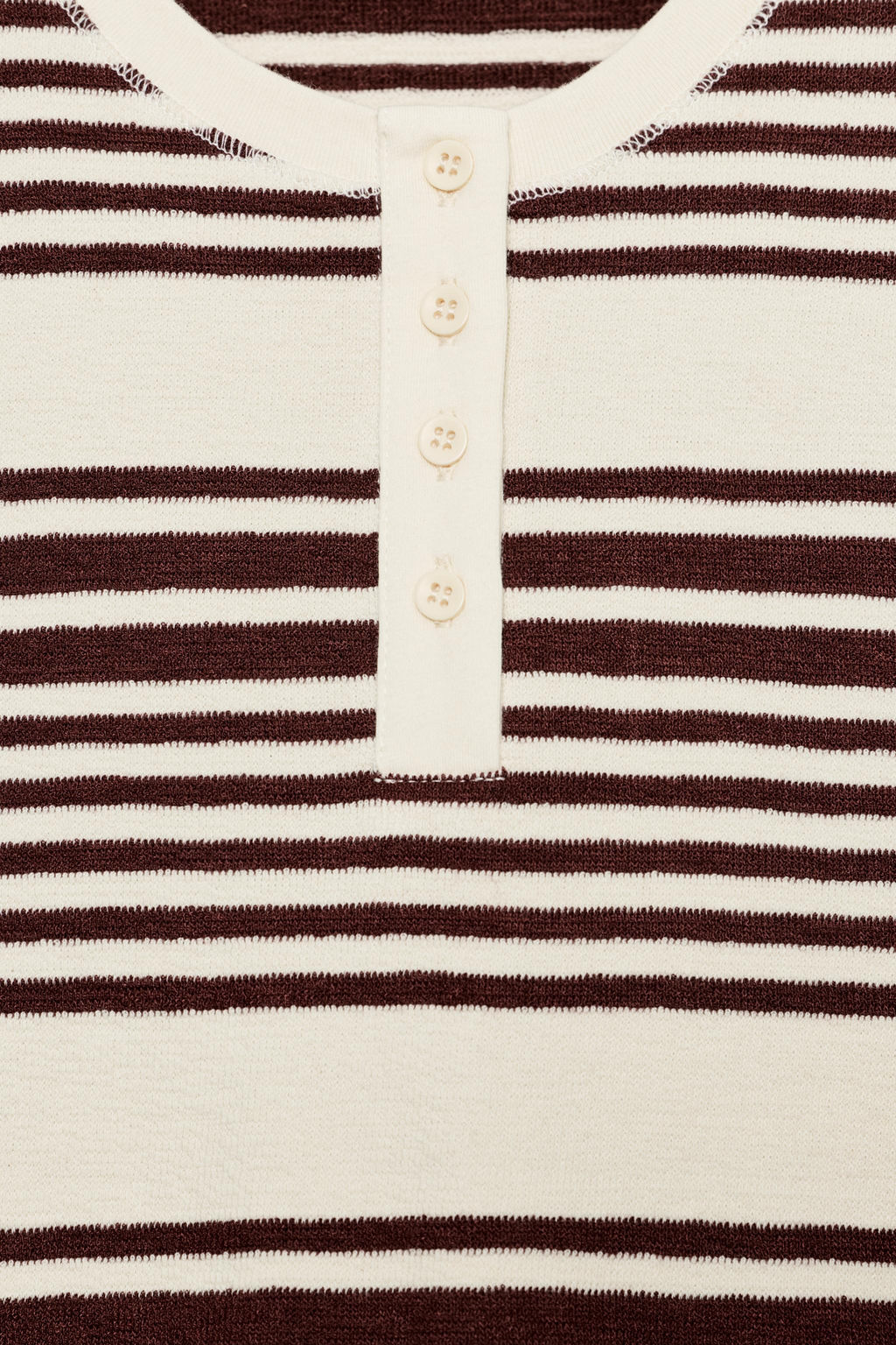 CAMISETA CUELLO PANADERO RAYAS / Rayas