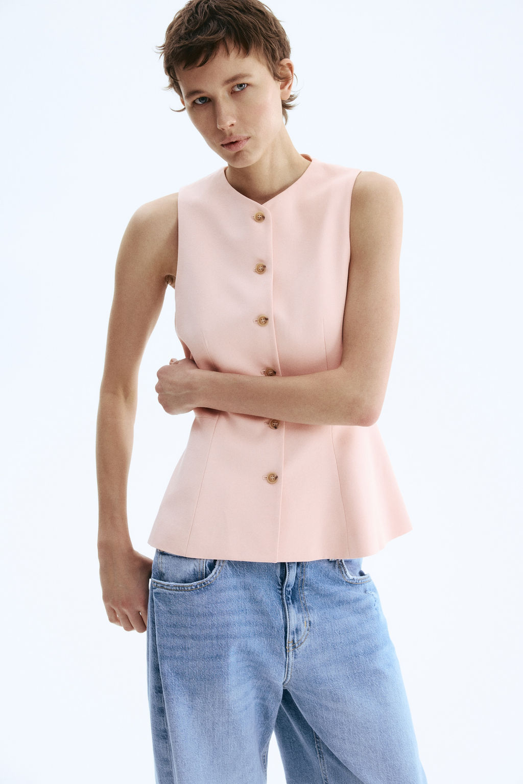 Chaleco con peplum - H&m фото 5