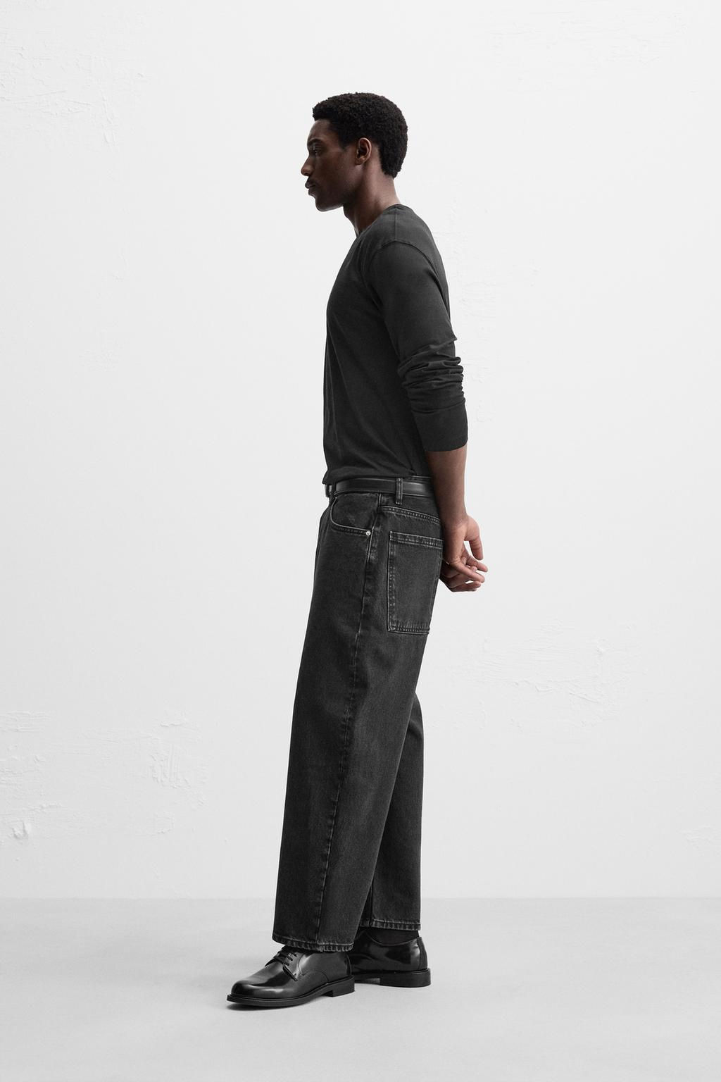 WIDE-LEG JEANS - Zara фото 22