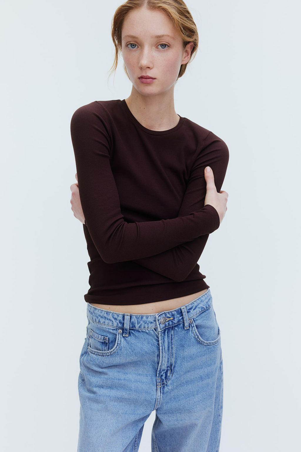 Camiseta en canale de algodon - H&m фото 4