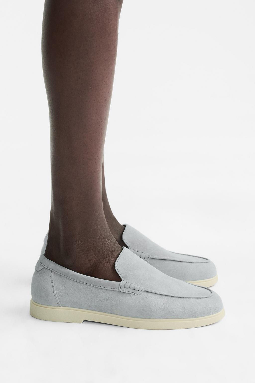 CASUAL LEATHER LOAFERS - Zara фото 2