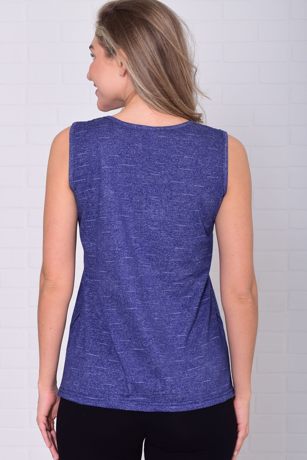 Майка женская 6-217а (индиго)