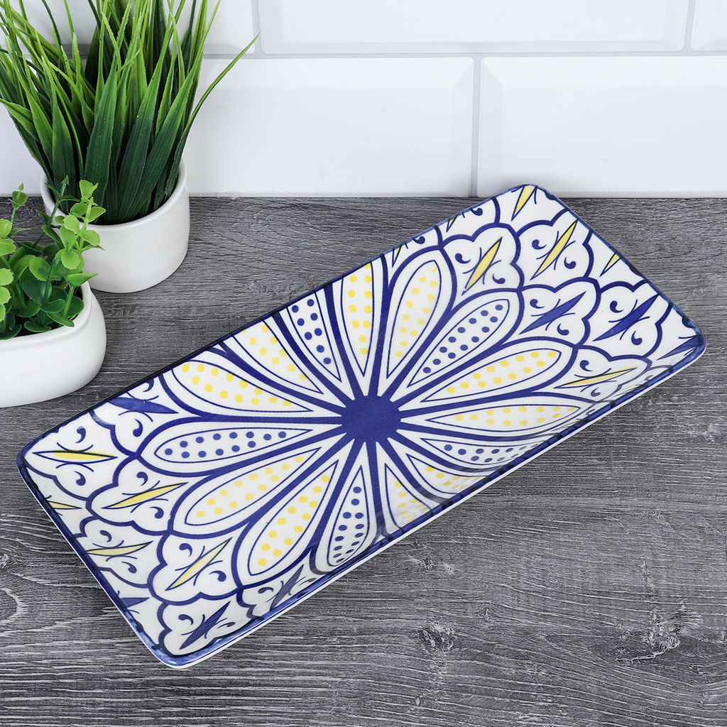 Блюдо прямоугольное 25х12 см / ZY033 / уп 60 - Галеонтрейд фото 8