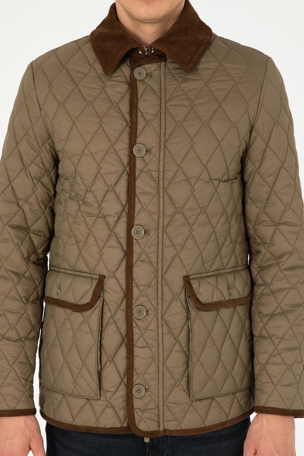 Мужское пальто цвета хаки - U.s. polo assn фото 6