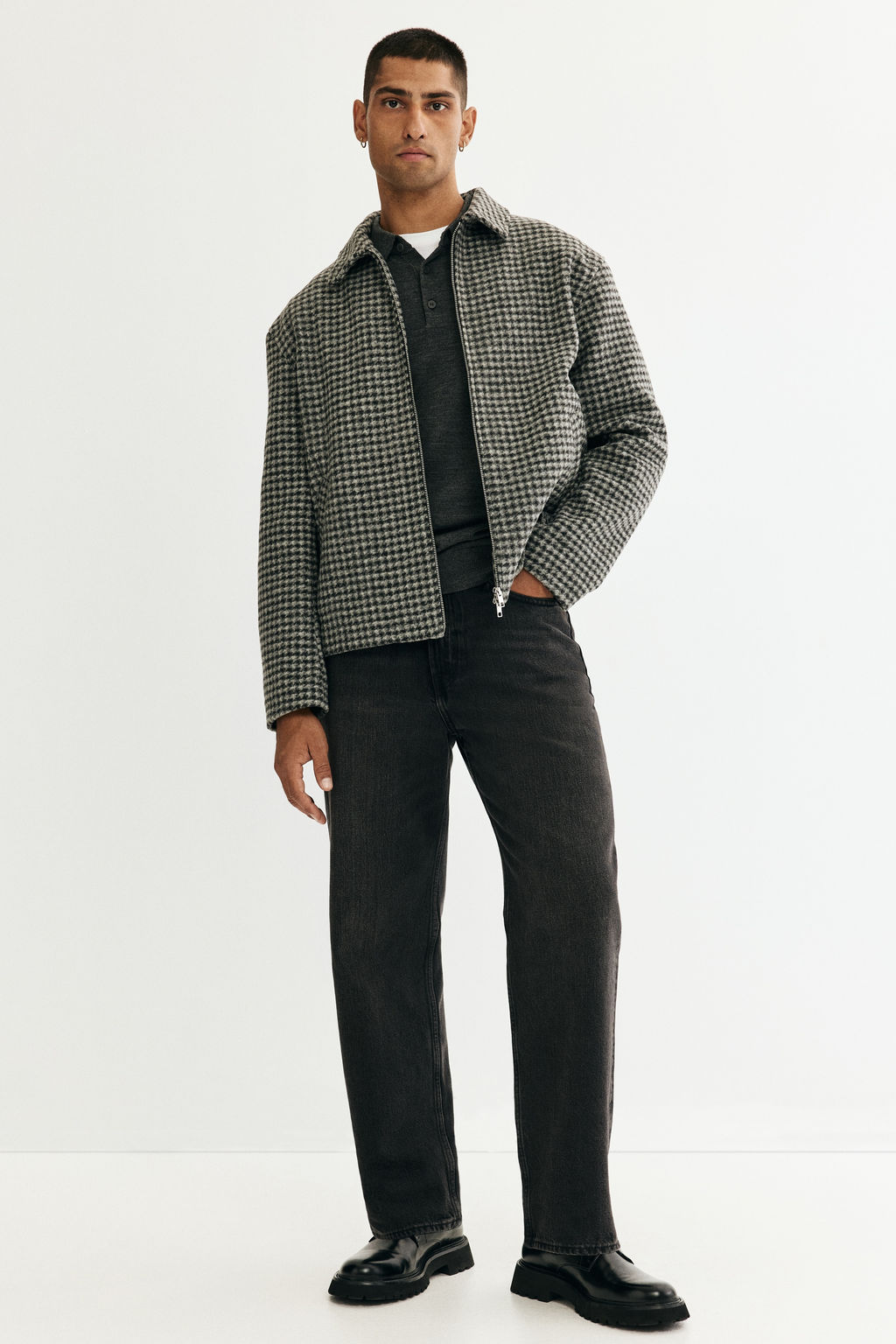 Sobrecamisa de fieltro Regular Fit - H&m фото 2