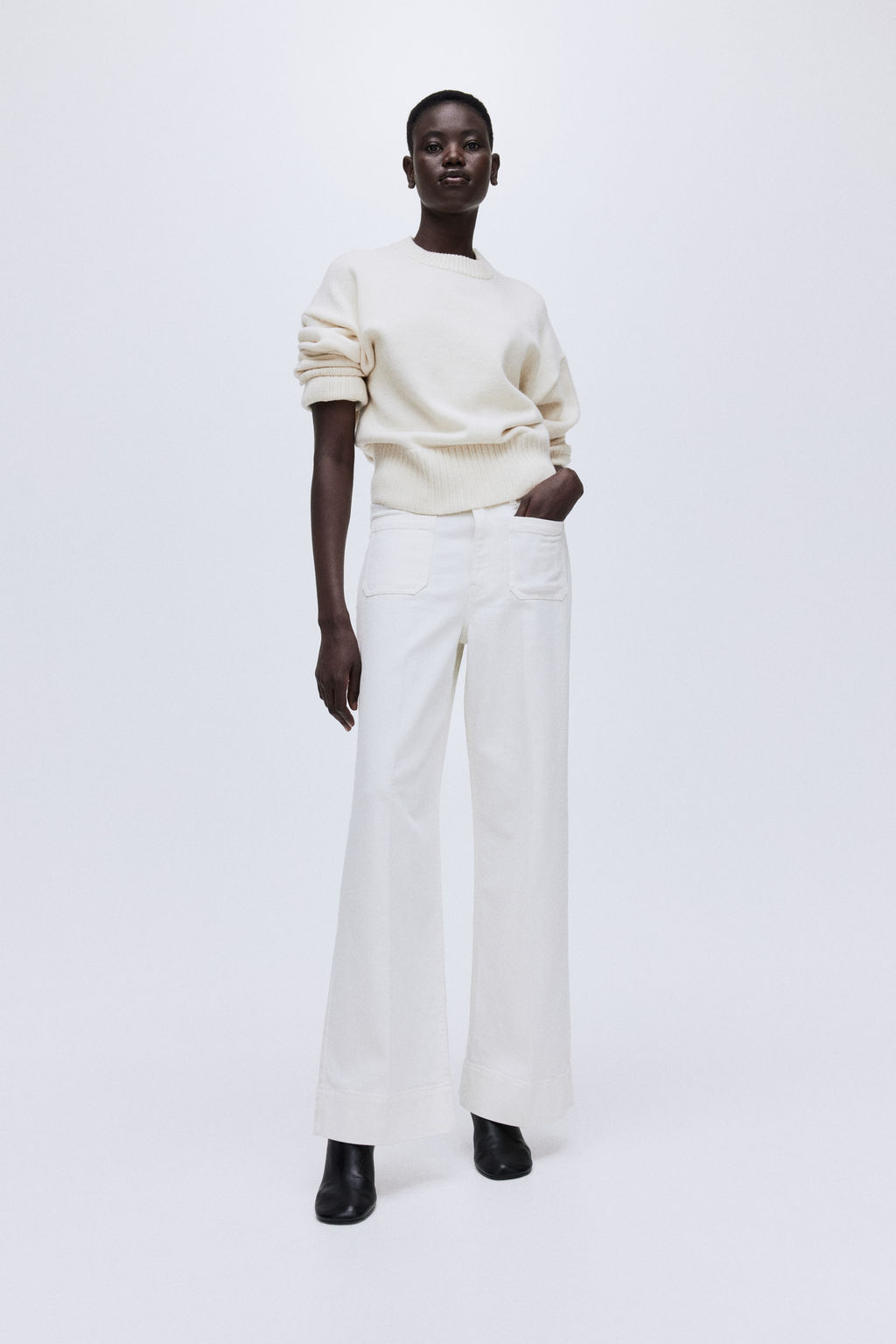 Wide High Jeans - H&m фото 2