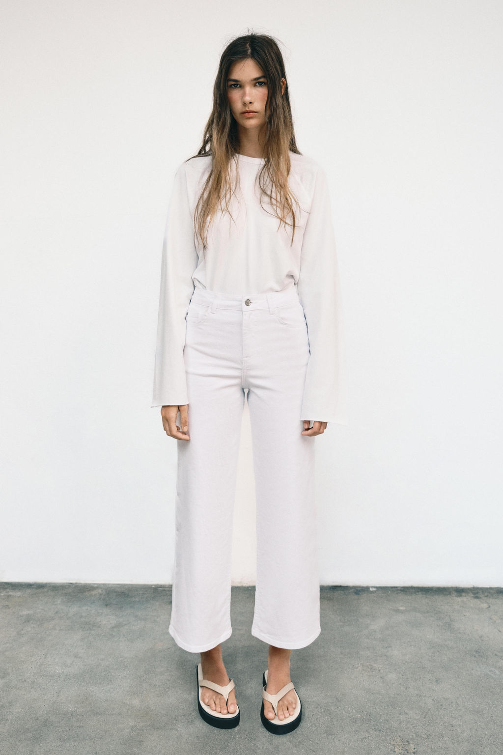 Z1975 HIGH-WAIST COMFORT CULOTTES - Zara фото 13