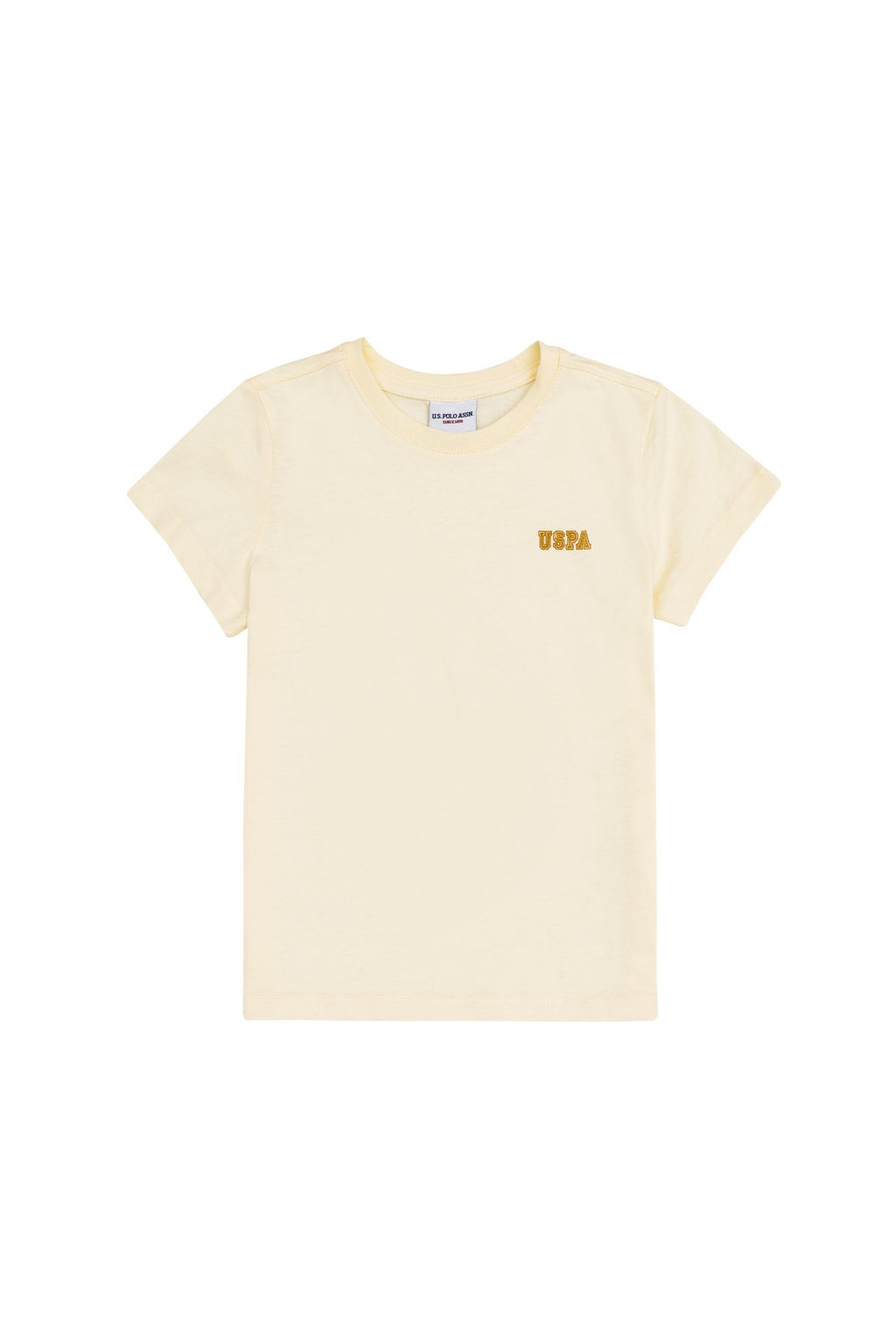 Erkek _ocuk Ekru Bisiklet Yaka Ti__rt - U.s. polo assn фото 2