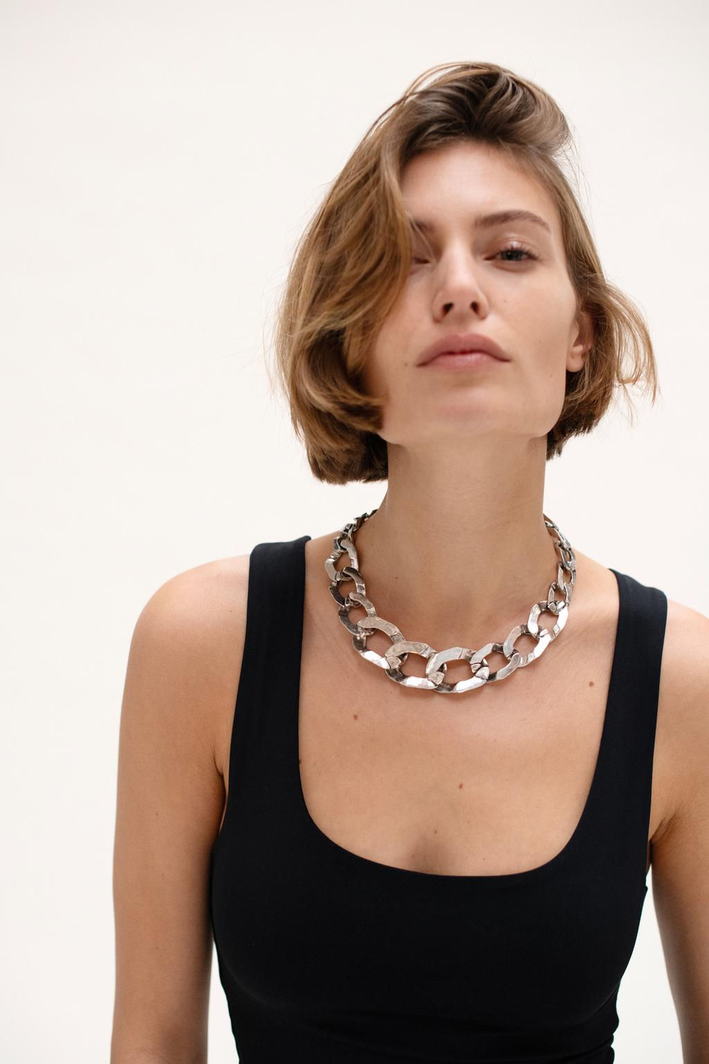 WIDE STRAP POLYAMIDE VEST TOP - Zara фото 15