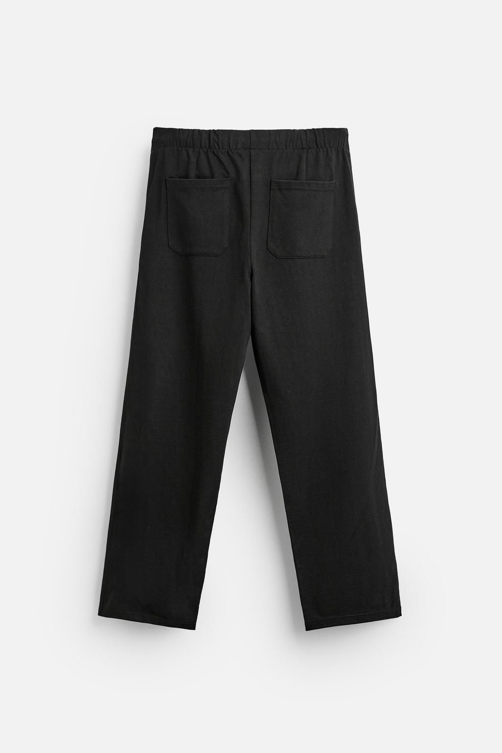 RELAXED FIT JOGGER TROUSERS - Zara фото 6