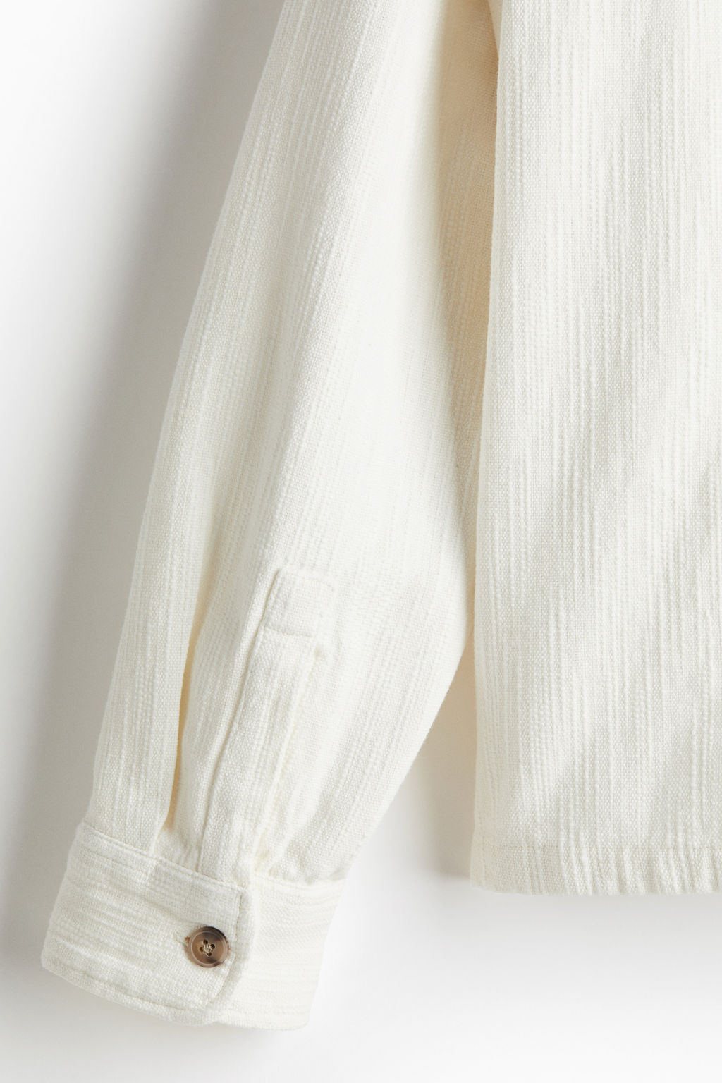 Regular Fit Textured overshirt - H&m фото 2