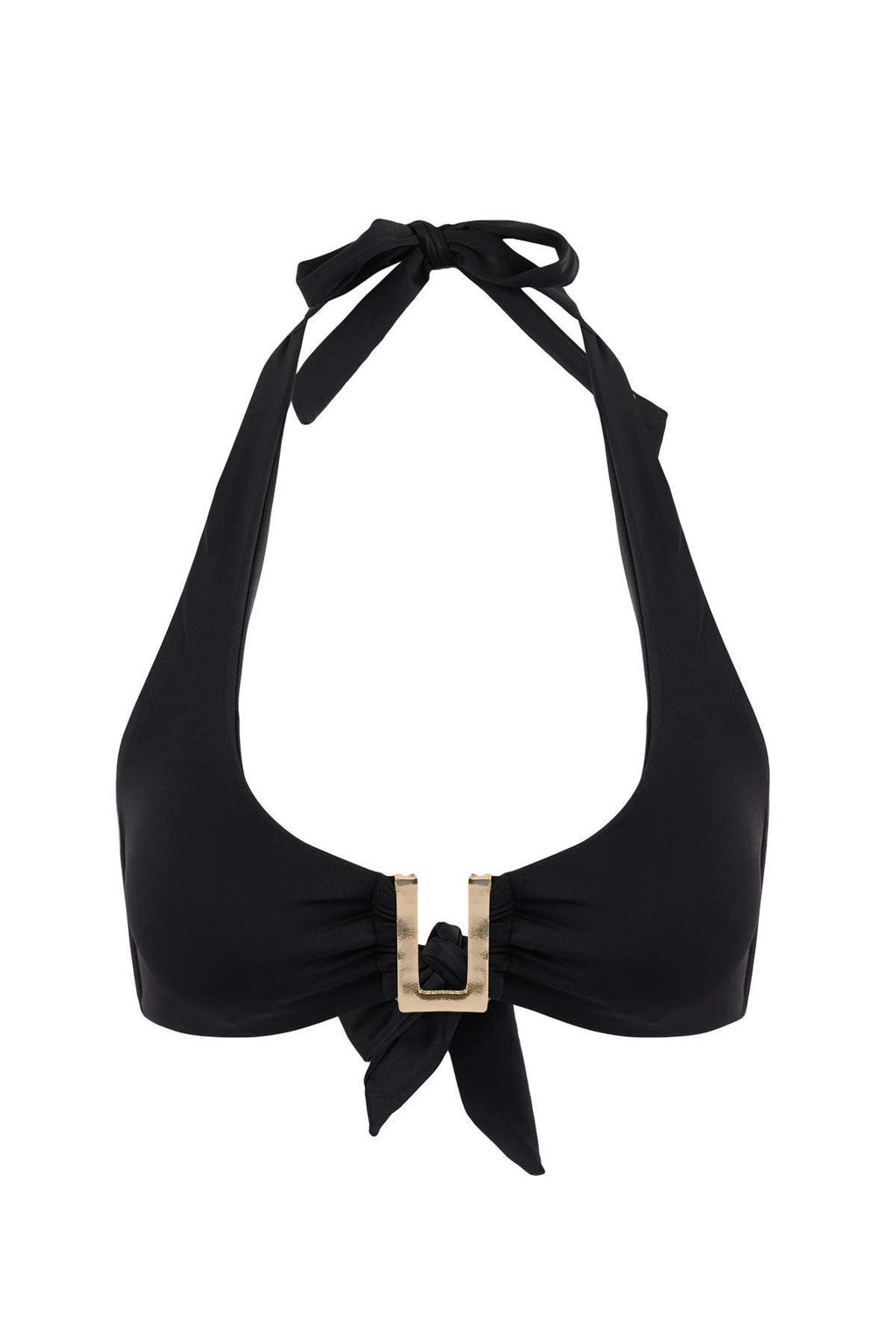 Siyah Bralette Kapl? Aksesuarl? Bikini Ustu TBESS26BU00020