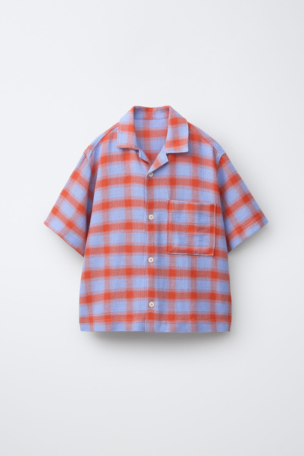 CAMISA CUADROS R?STICA / Rojo - Zara фото 2
