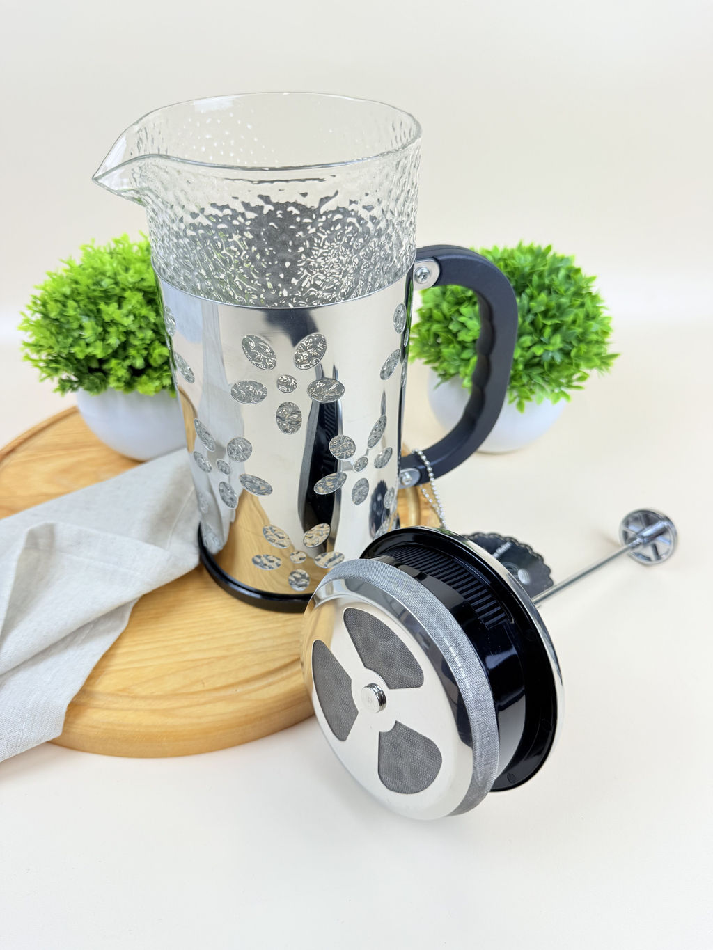 Френч-пресс 1000мл OLS-HR504-1