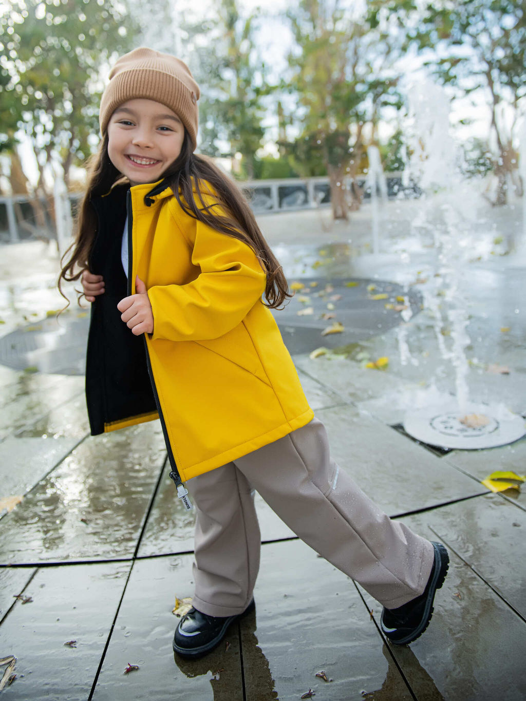 Куртка Softshell демисезонная "Абрикос"