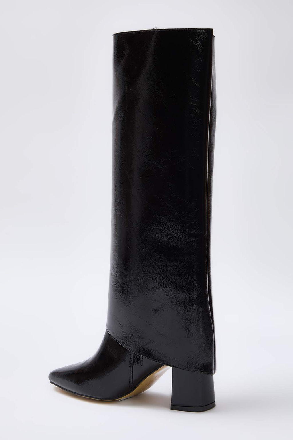 Siyah 2 Farkl? Kullan?ml? Hem Cizme Hem Bot Kad?n Blok Topuk Cizme TAKAW26CZ00027