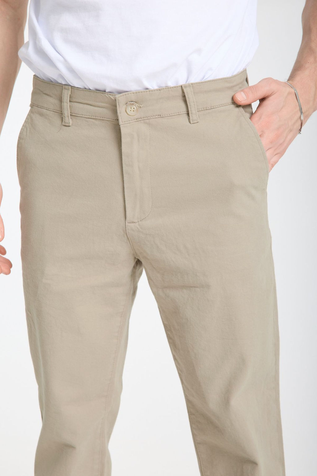 TRENDYOL MAN Lacivert Regular Fit Basic Chino Esnek Gabardin Pantolon TMNSS25PL00019 - Trendyolmilla фото 5