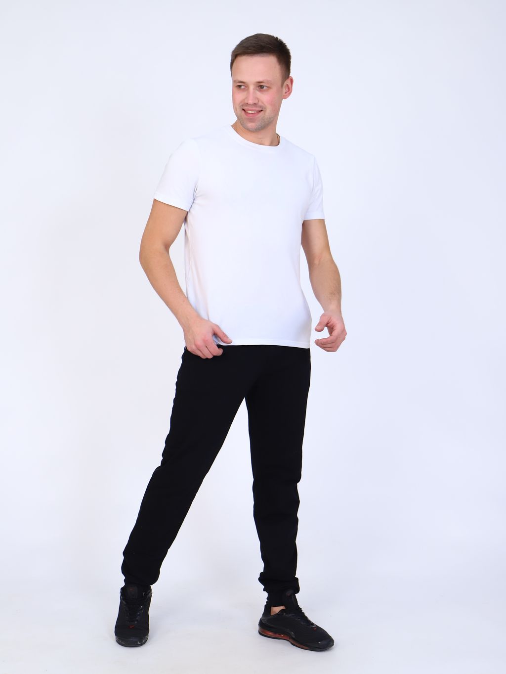 М112 Футболка мужская (белый) - Иванушка-трикотаж фото 3