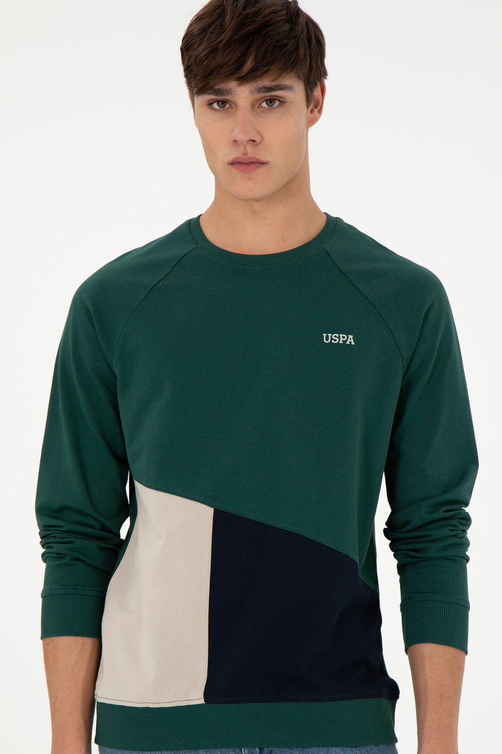 Мужской темно-зеленый свитшот Неожиданная скидка в корзине - U.s. polo assn фото 10