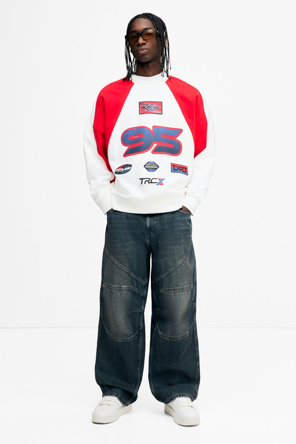 Sudadera con motivos estampados Oversized Fit - H&m фото 6
