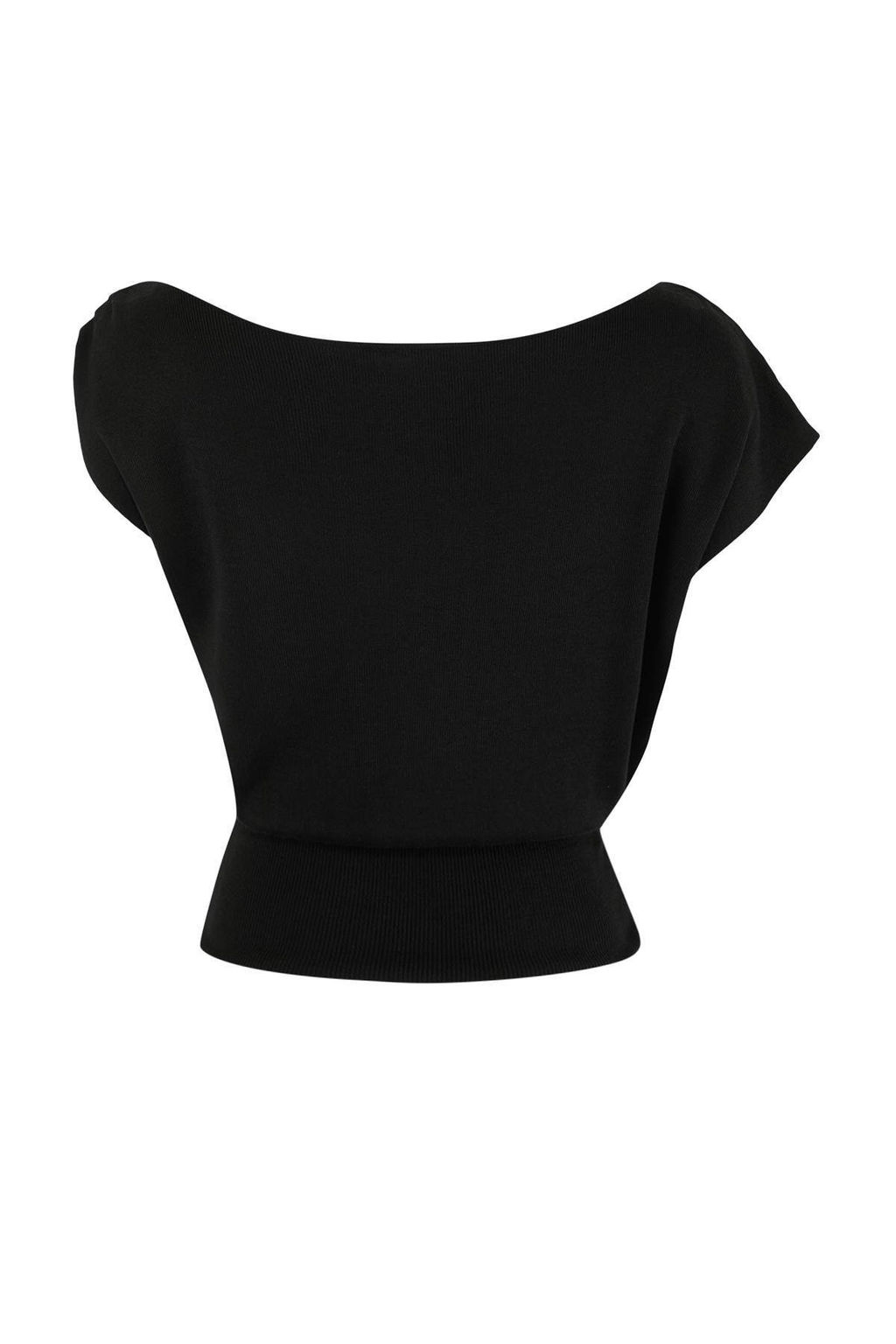 Siyah Yazl?k Ozel Iplik Triko Bluz TWOSS26BZ00313 - Trendyolmilla фото 2