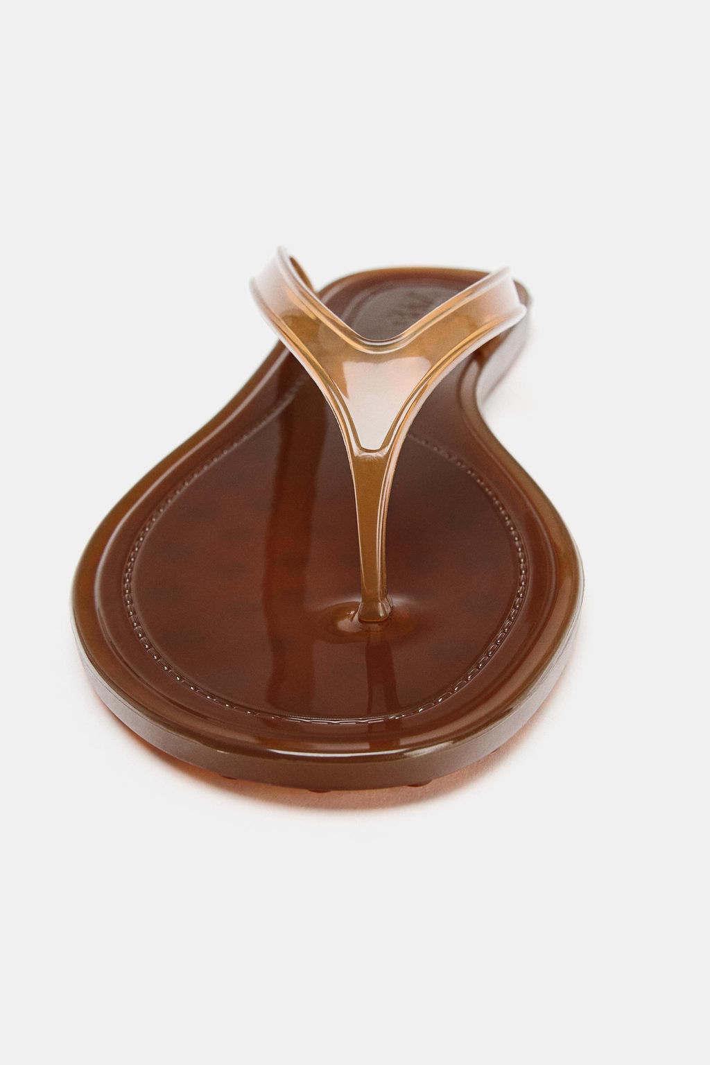 SANDALIA DEDO JELLY / Marr?n - Zara фото 3