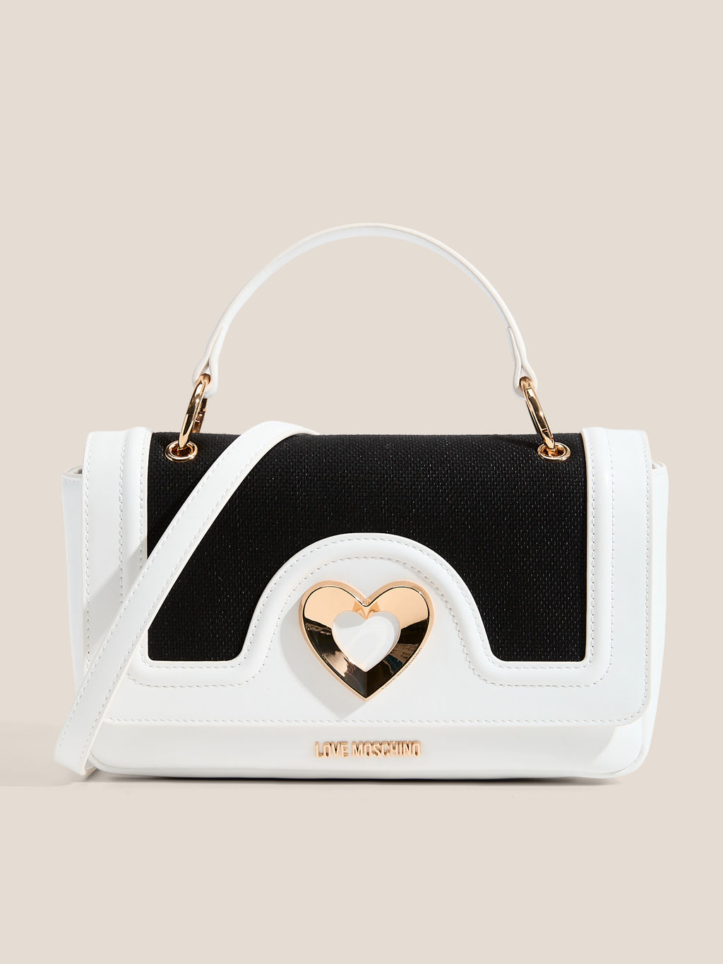 Женская сумка с ручкой LOVE MOSCHINO GRACEFUL Артикул 4461585, белый