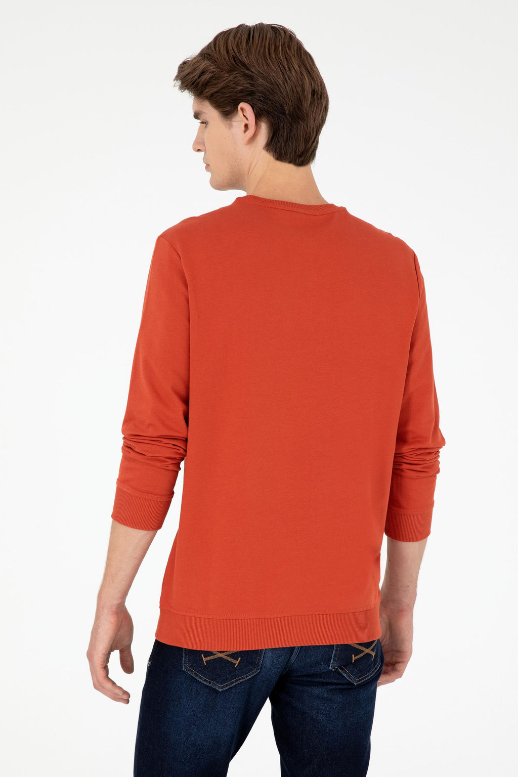 Мужской свитшот с плиткой Неожиданная скидка в корзине - U.s. polo assn фото 5