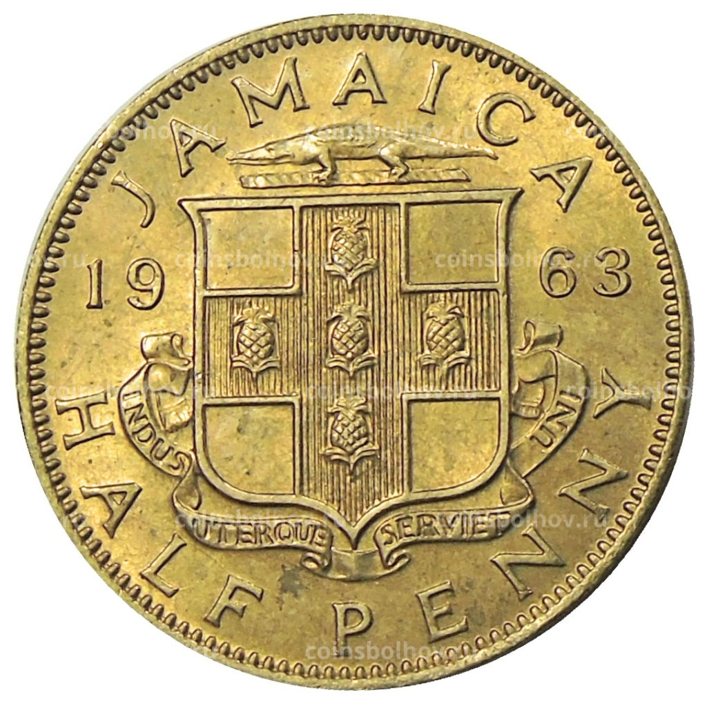 1/2 пенни 1963 года Ямайка