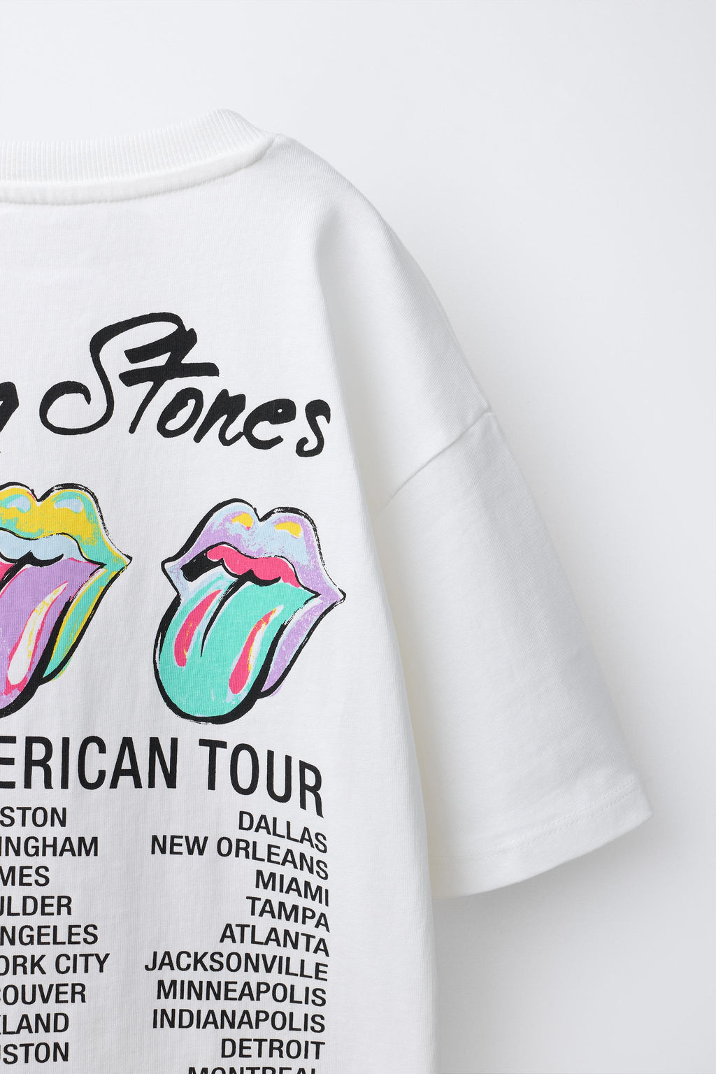 ROLLING STONES  PRINTED T-SHIRT - Zara фото 8