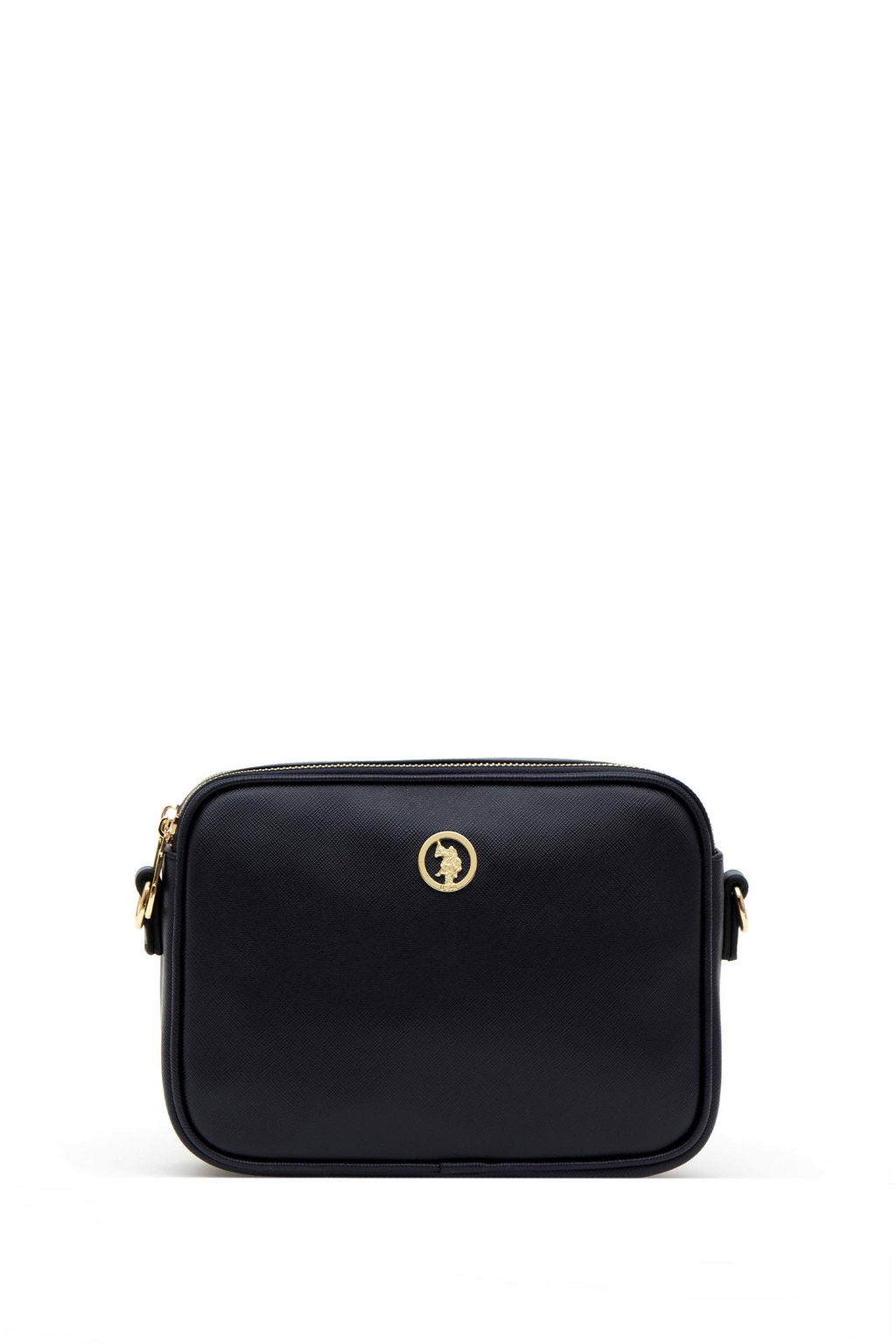 U. S. Polo Assn / Женская темно-синяя сумка через плечо в подарочной упаковке с шарфом - U.s. polo assn фото 7