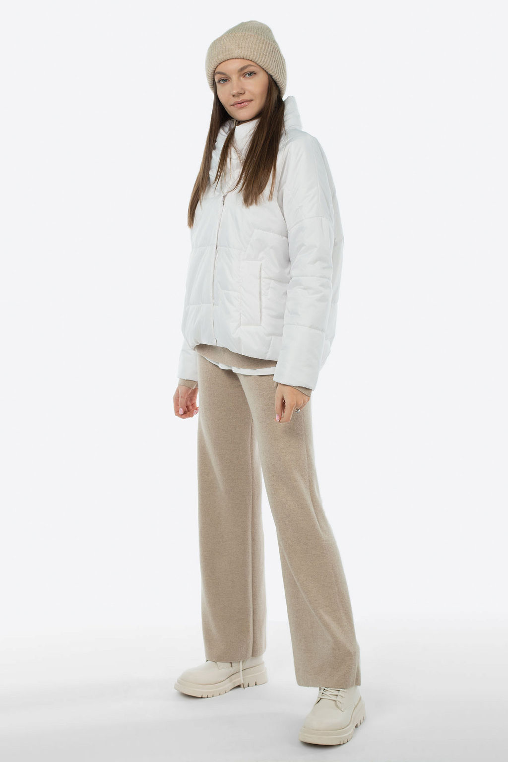 04-2854 Куртка женская демисезонная (G-loft 100) - El podio фото 8