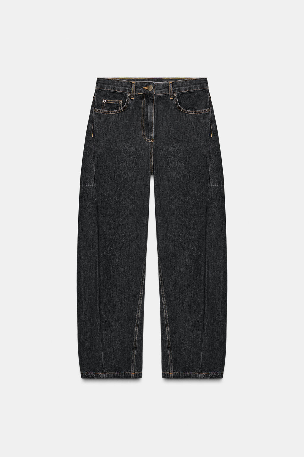 JEANS ZW COLLECTION ANKLE BALLOON TIRO MEDIO / Azul - Zara фото 6