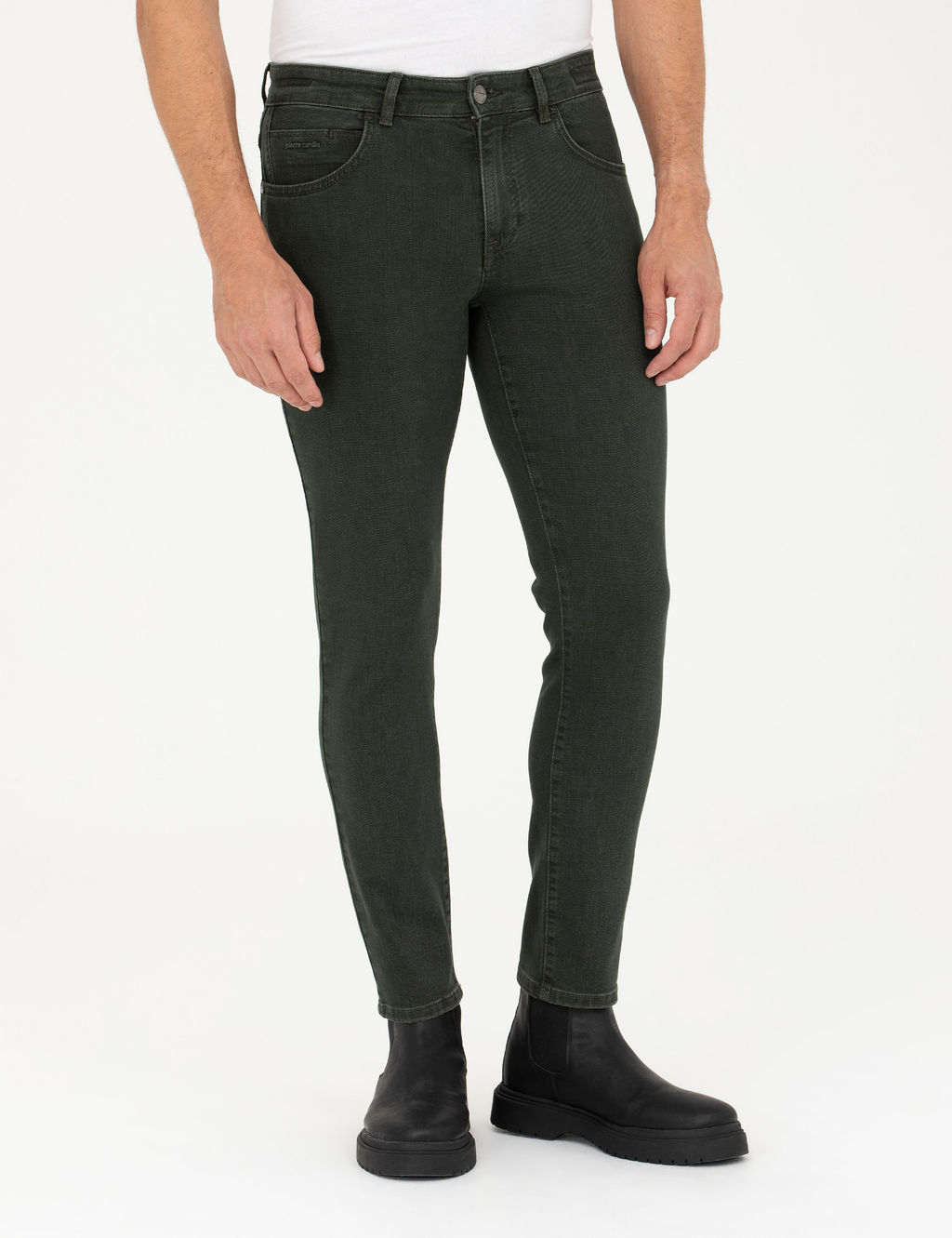 Ye_il Slim Fit Jean Pantolon