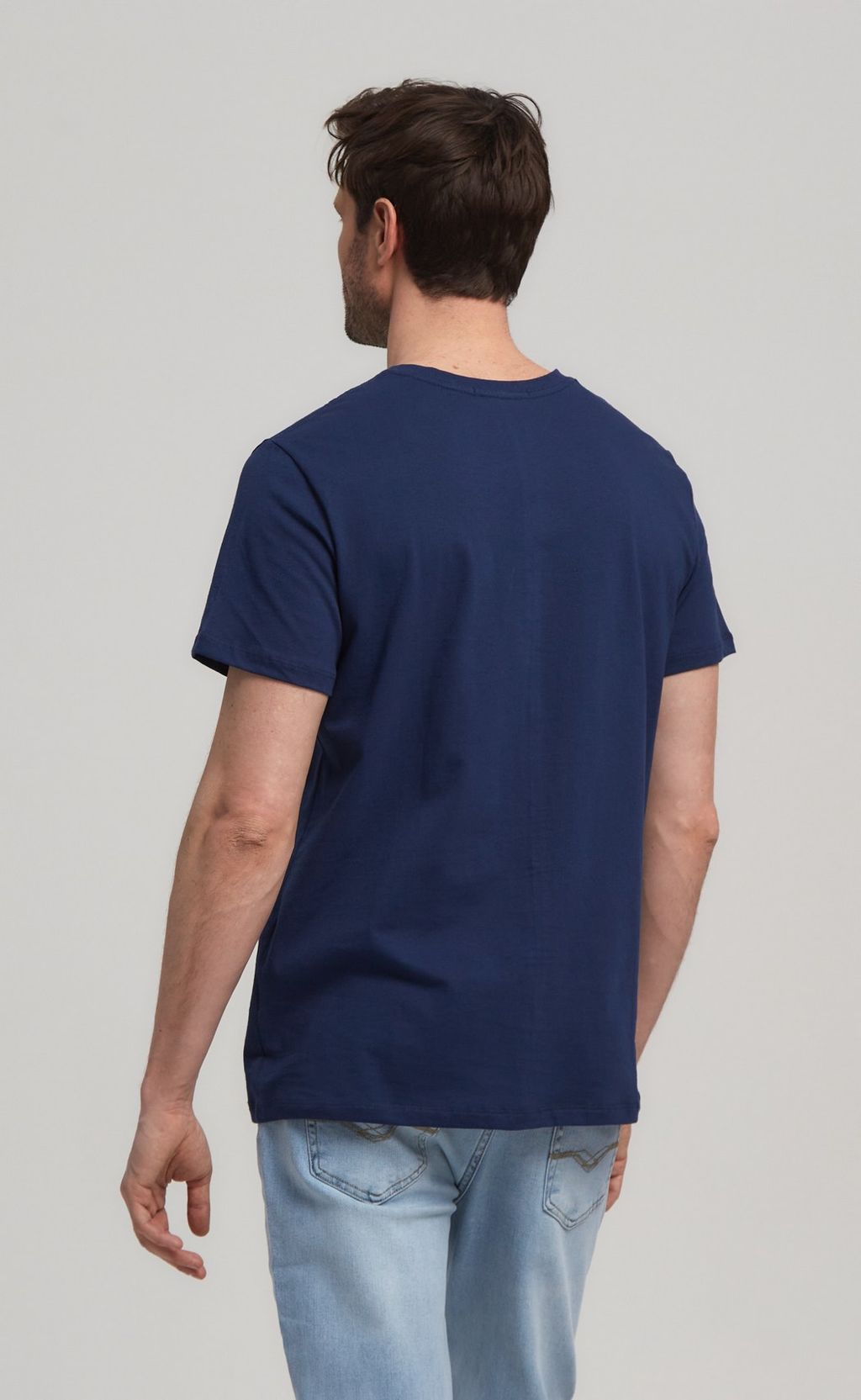 Футболка F111-6000-V d.blue - Fine joyce фото 5