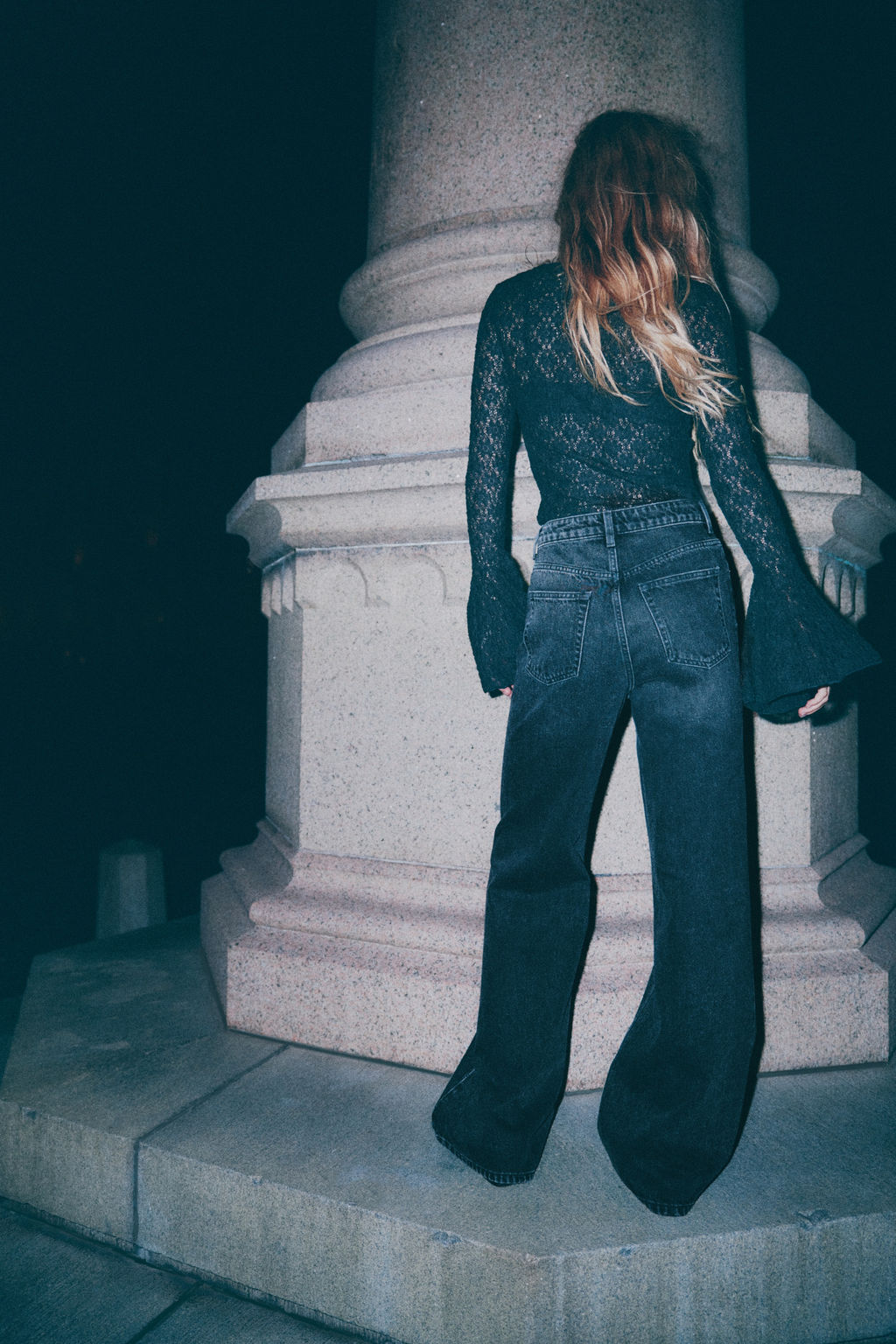 Wide Ultra High Jeans - H&m фото 4