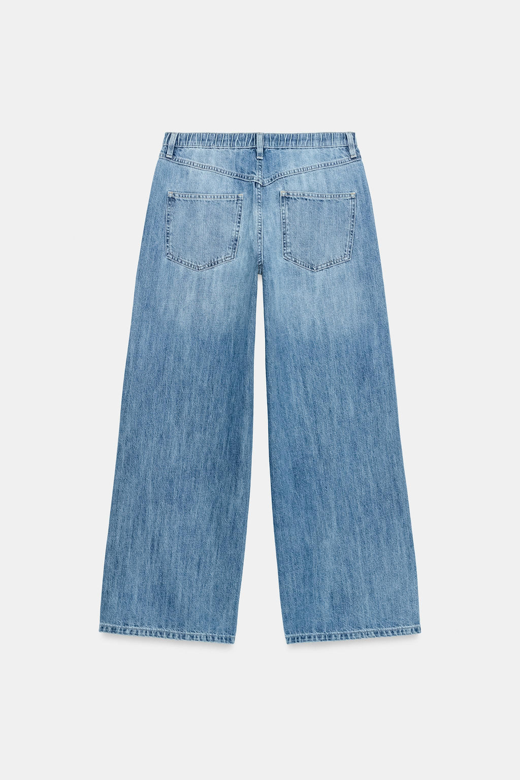 JEANS Z1975 WIDE LEG TIRO ALTO / Azul medio - Zara фото 7