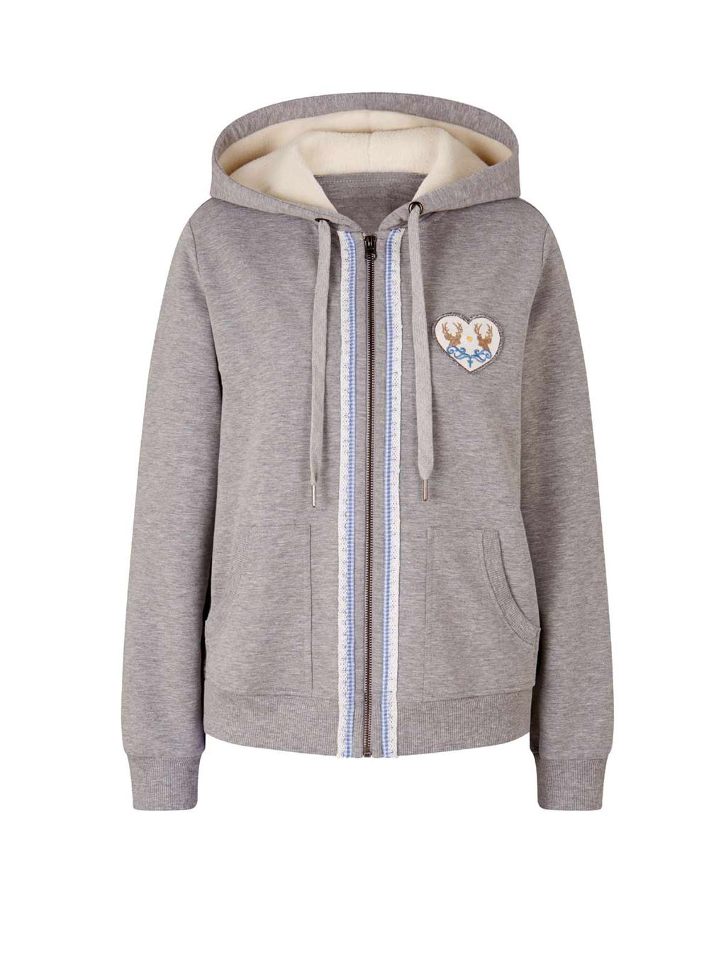 Толстовка, серая - Linea tesini фото 2