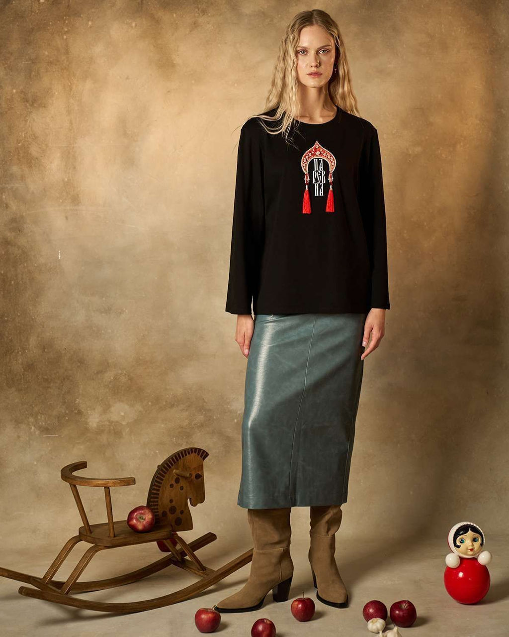 Лонгслив Царевна LC001 - Sahar art lab фото 4