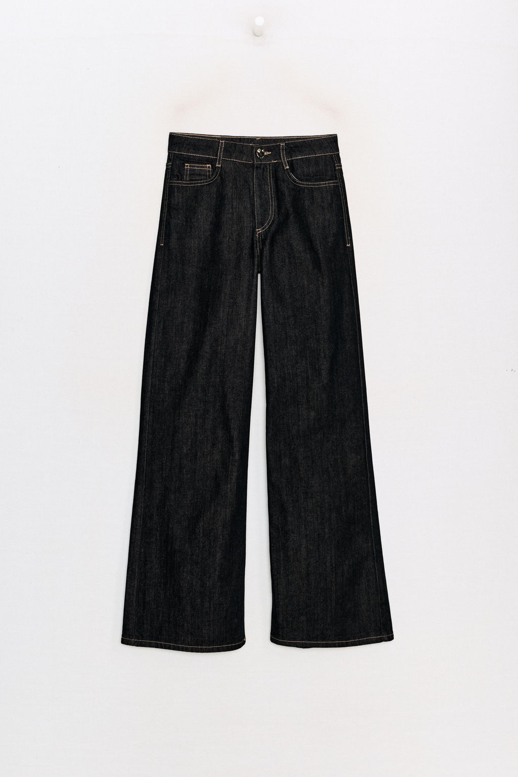 Z1975 HIGH-WAIST WIDE-LEG JEANS - Zara фото 6
