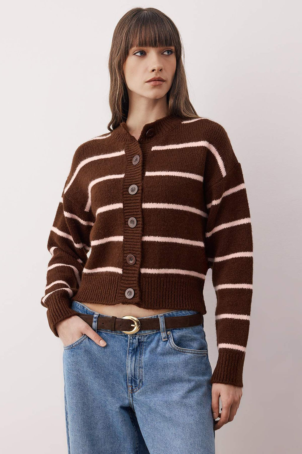 TRENDYOLMILLA Siyah-Antrasit Yumusak Dokulu 2li Paket Triko H?rka TWOAW25HI00352  фото 12