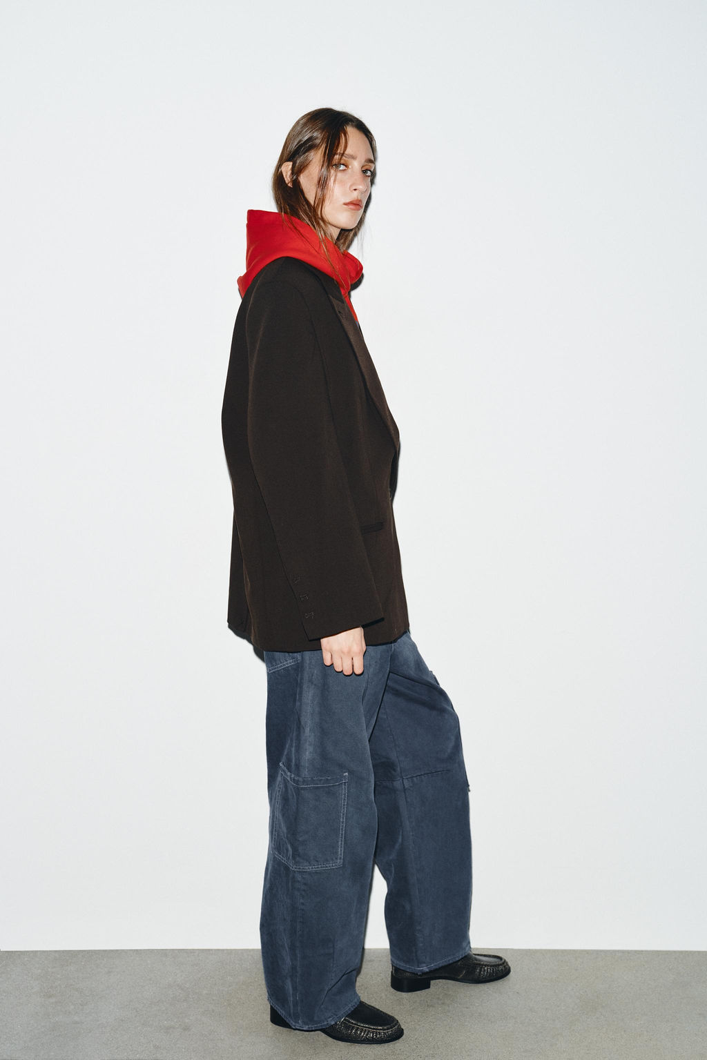 OVERSIZE DOUBLE-BREASTED BLAZER