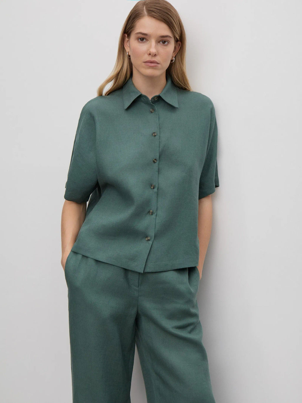 ЕМКА / Рубашка с коротким рукавом - Emka фото 3
