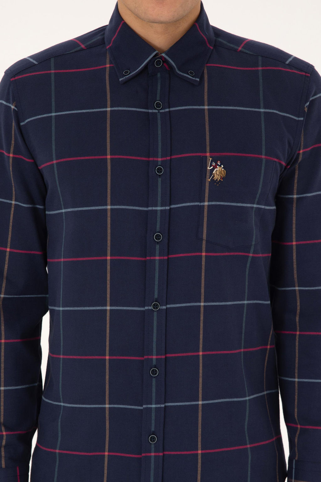 Erkek Lacivert Uzun Kollu G_mlek - U.s. polo assn фото 6